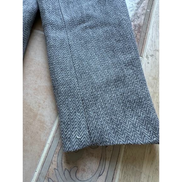 New! LOFT PLUS 16 Blazer suit top Jacket Women Textured Gray - Picture 4 of 7